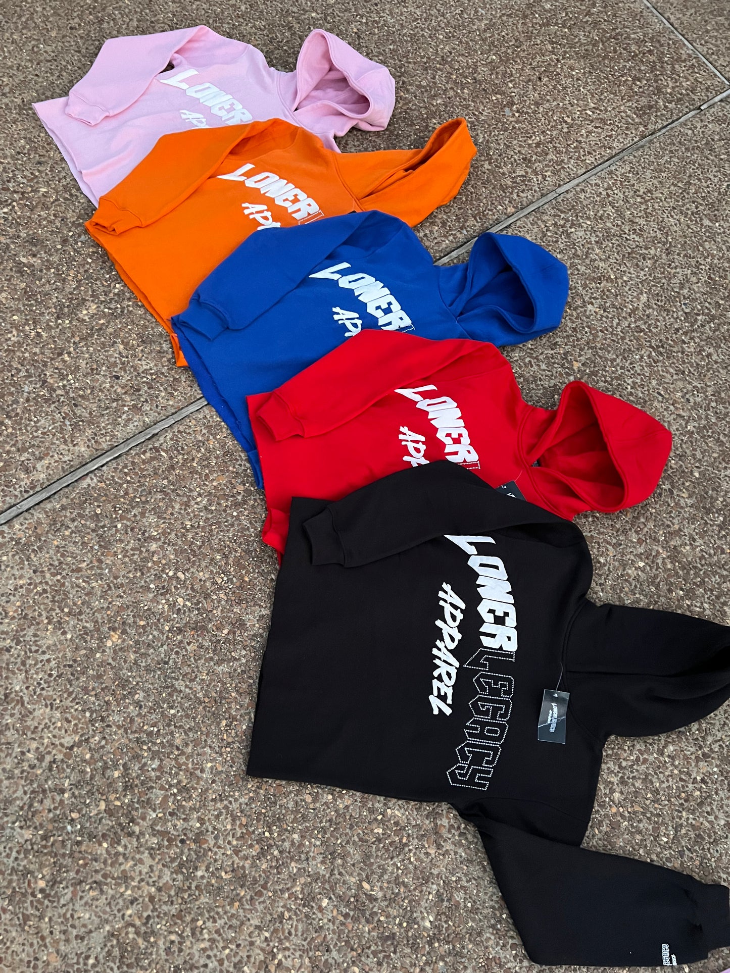 LLA CROPPED HOODIE